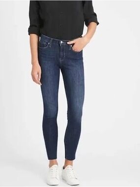 Banana Republic Mid Rise Skinny Jeans